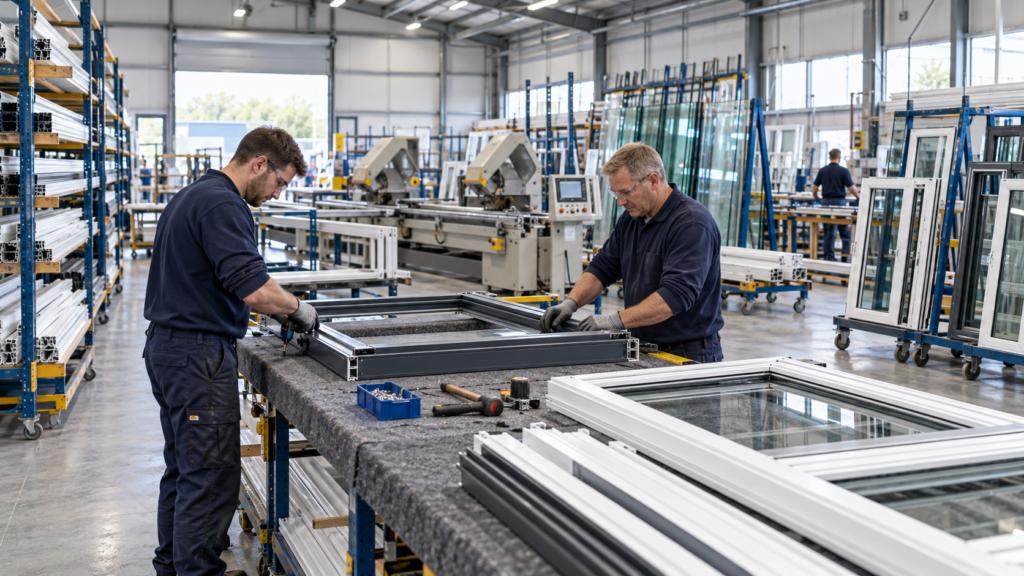 Modern Window Fabrication shop