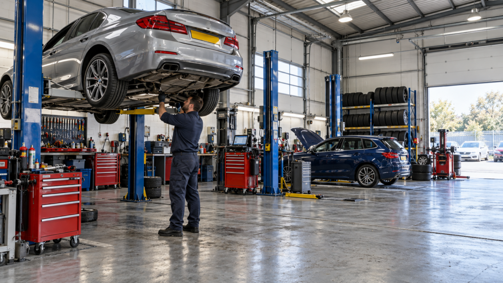 Professional Garage Workshop